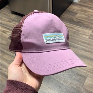 Purple Patagonia hat!